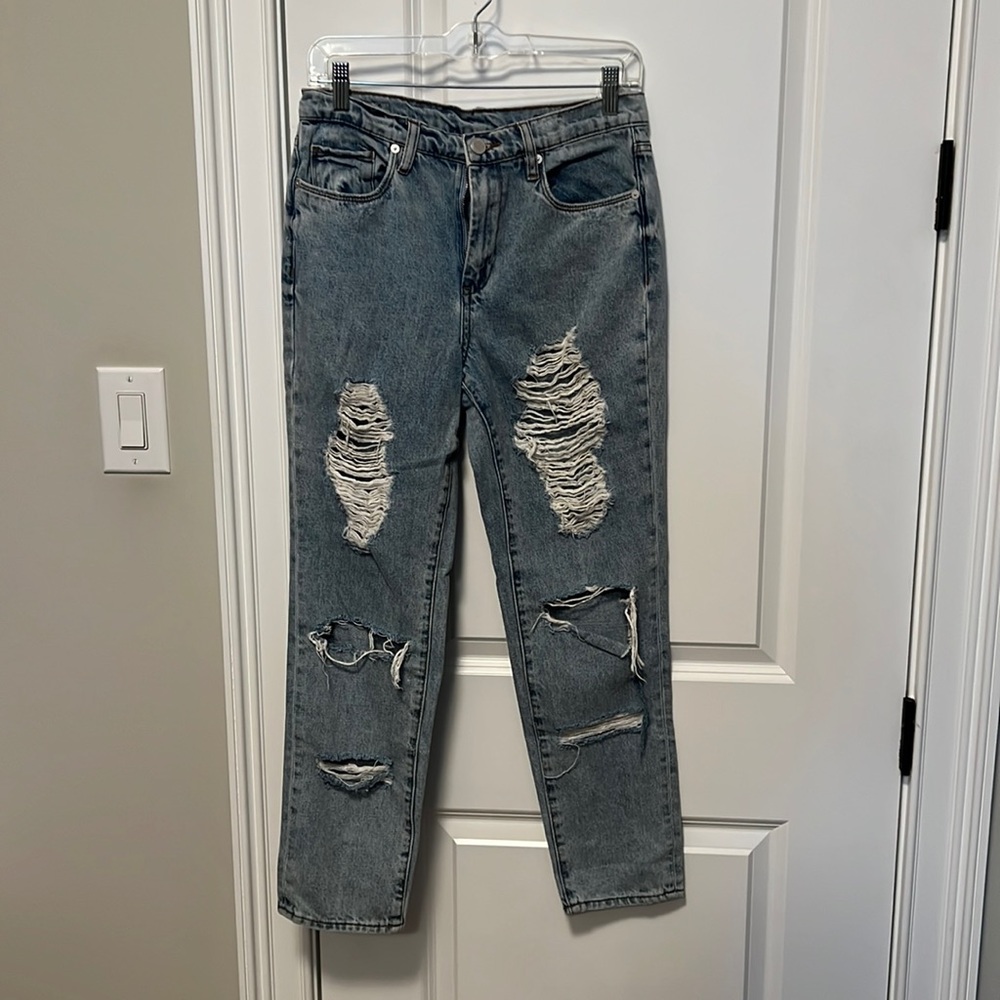Blank jeans